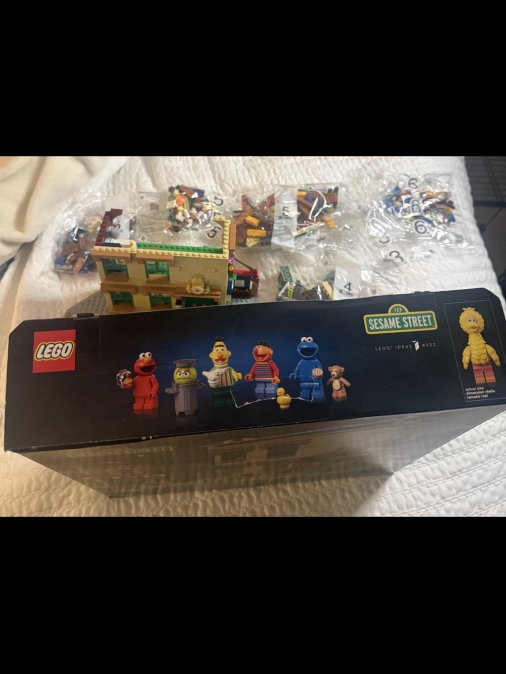 LEGO Ideas: 123 Sesame Street (21324) W/ BOX & Manual (See details) RARE RETIRED - Picture 10 of 16